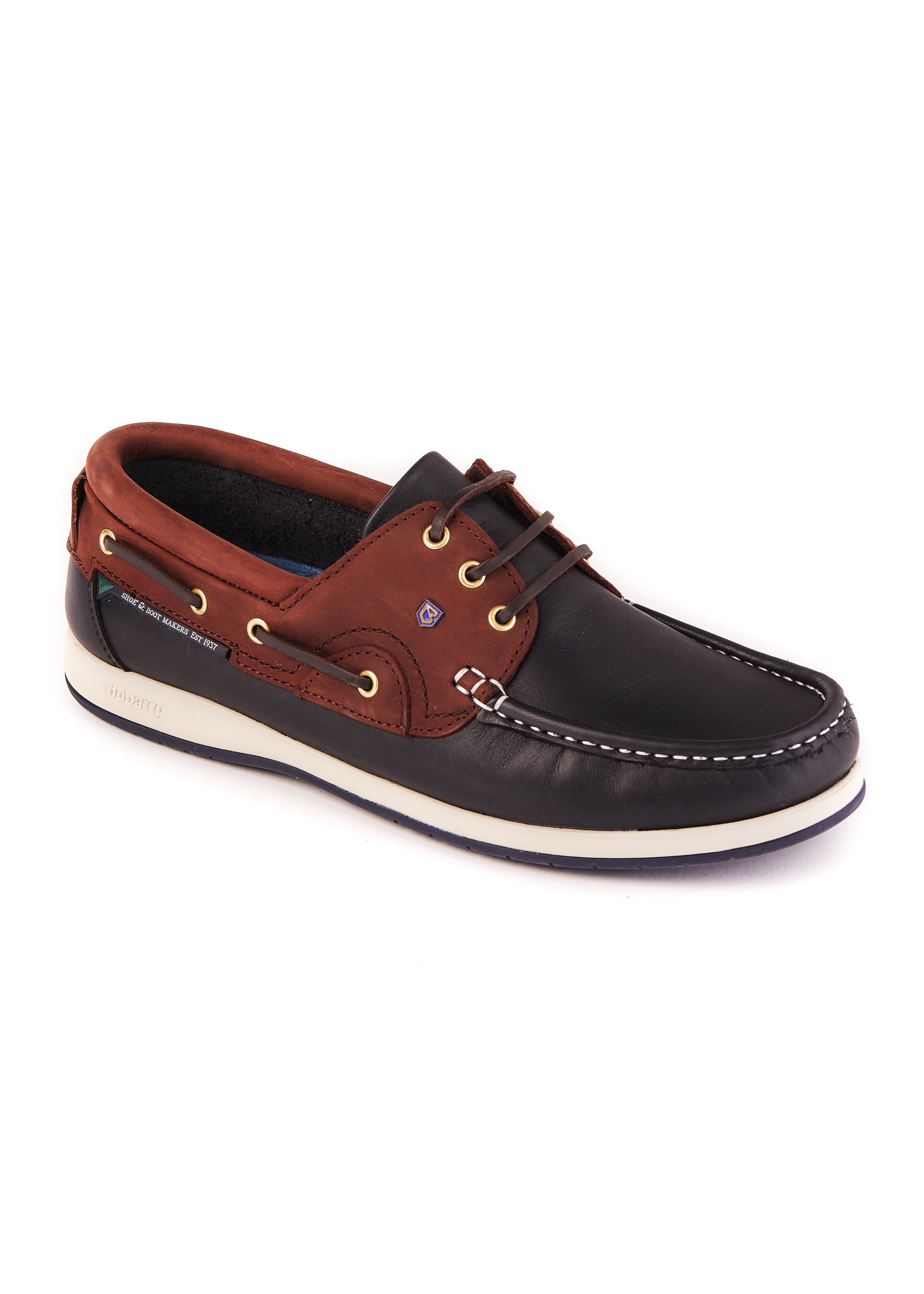 Dubarry navy deck shoes online