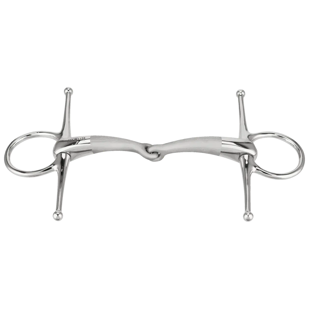 Sprenger Satinox Full Cheek Snaffle Single Jointed S/Steel