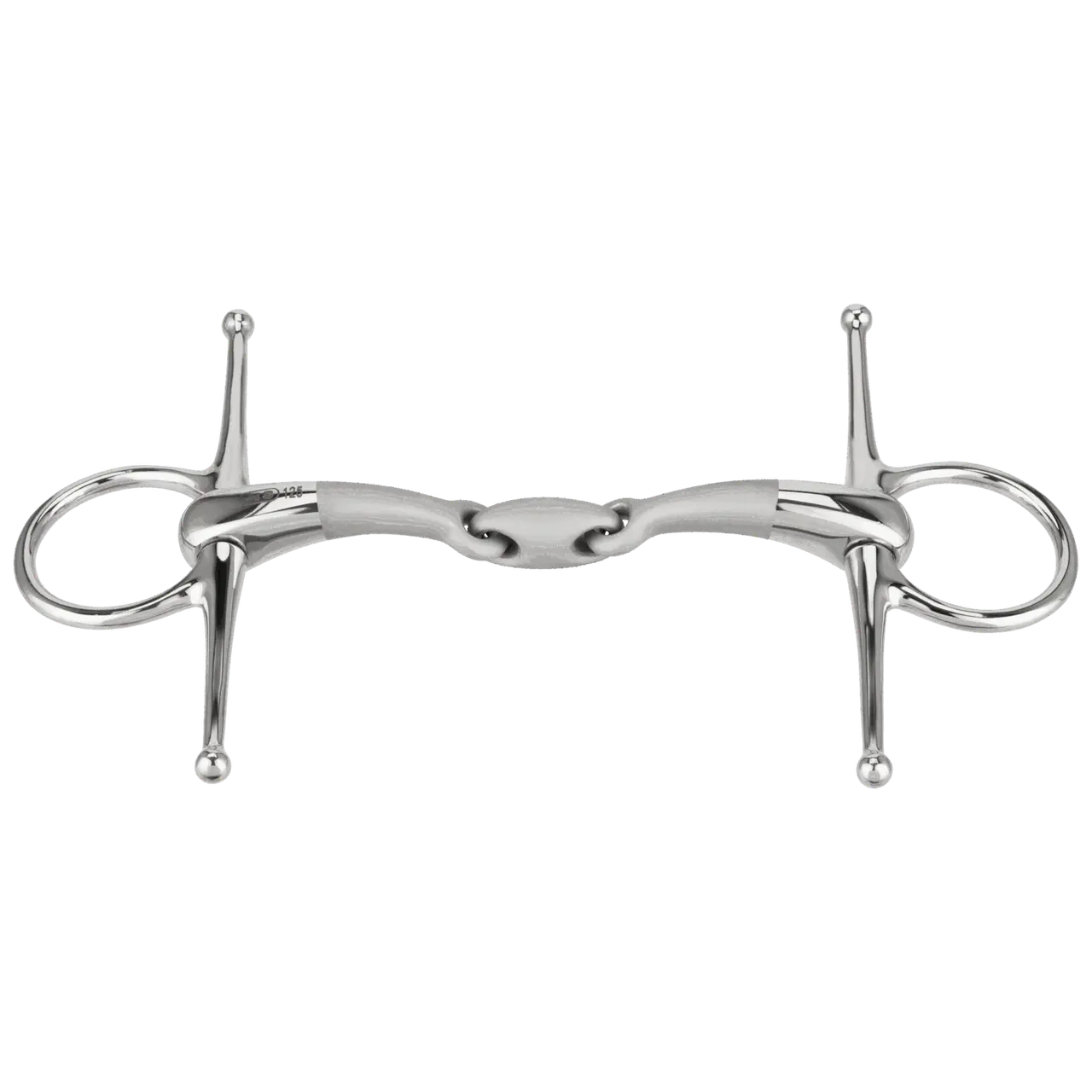 Sprenger Satinox Full Cheek Snaffle Double Jointed S/Steel