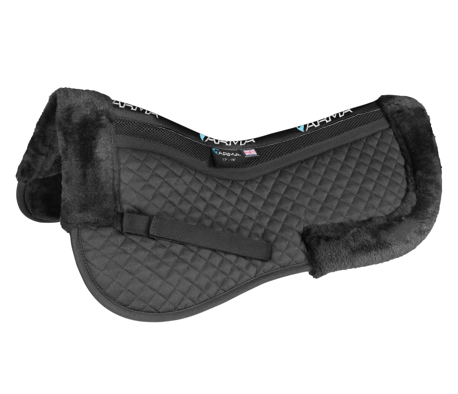 ARMA Fully Lined Half Pad Black