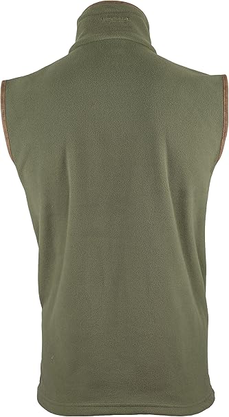 JP Mens Countryman Fleece Gilet Light Olive