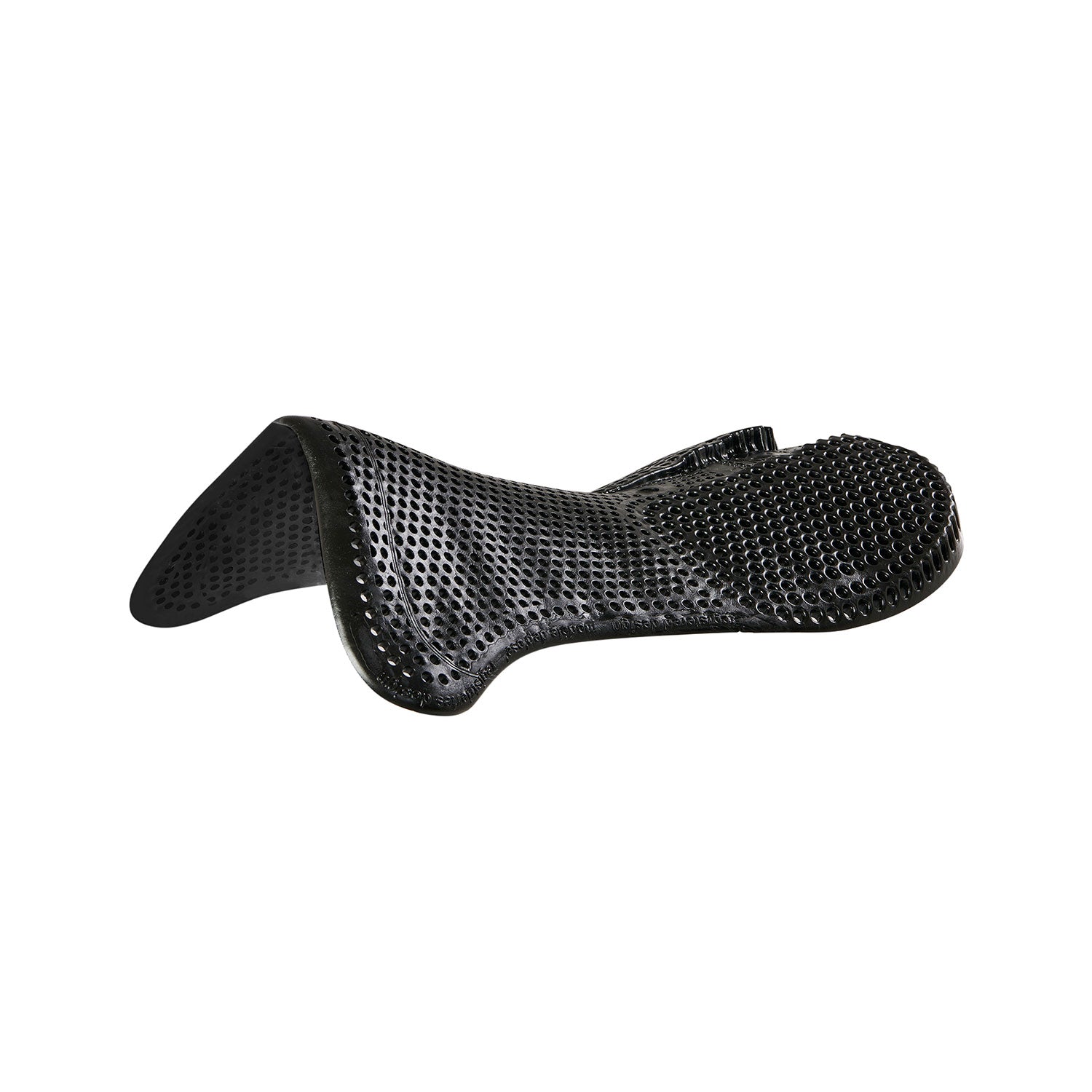 ACavallo Classic Gel Pad with Back Riser Black