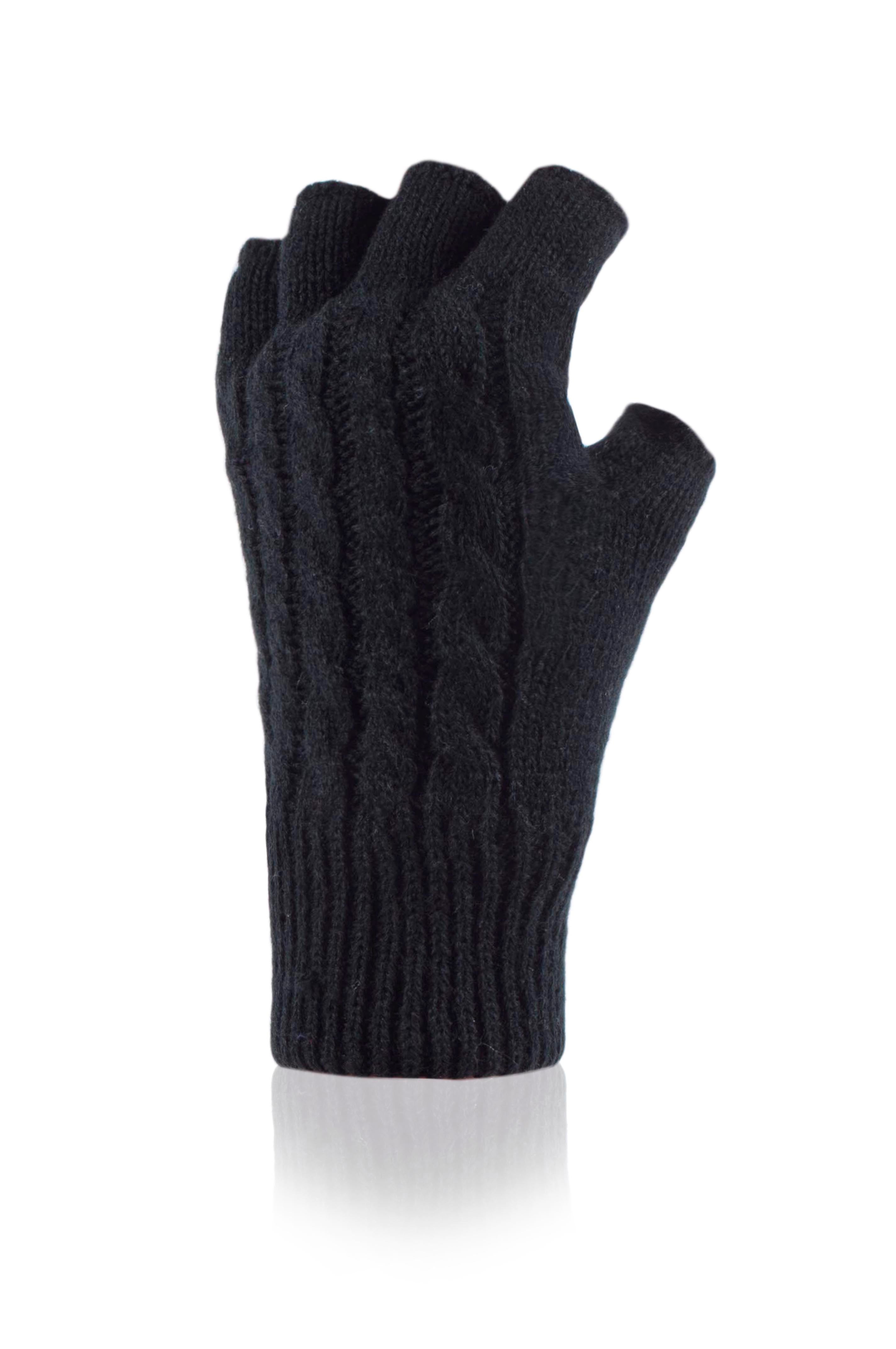 PA Ayla Ladies HH Fingerless Gloves Black