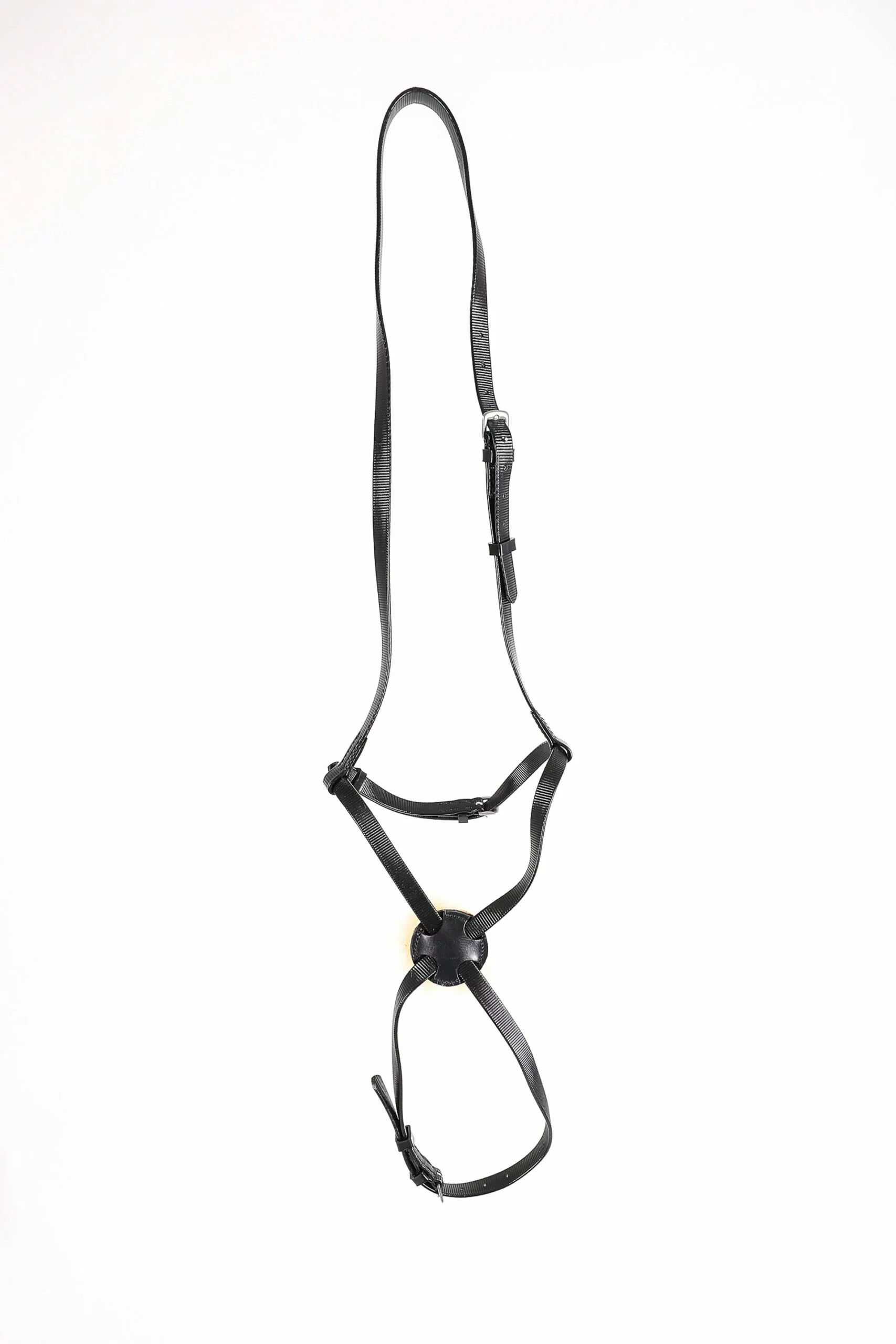 Breeze Up synthetic Grackle Noseband no ring