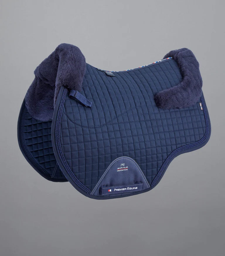 PE CC Merino Wool European GP/Jump Square Saddle Pad  Full