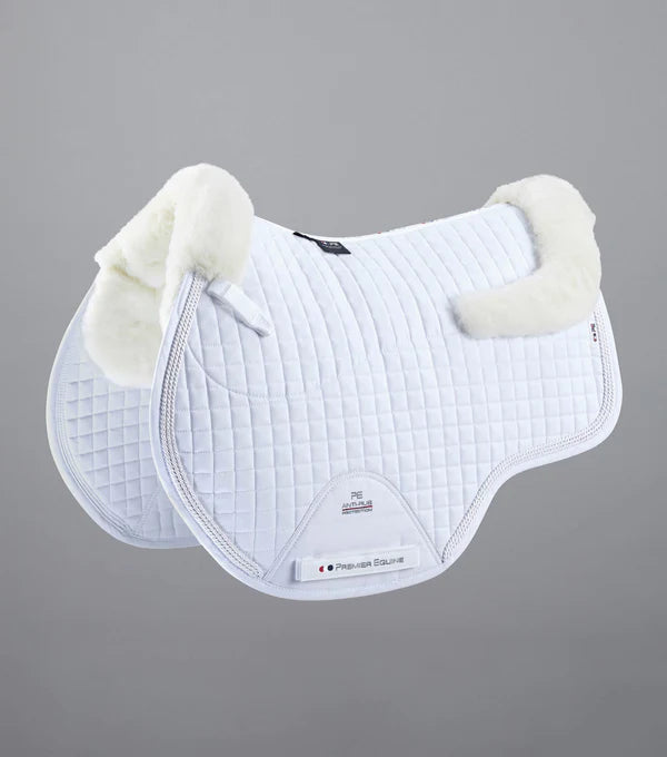 PE CC Merino Wool European GP/Jump Square Saddle Pad  Full