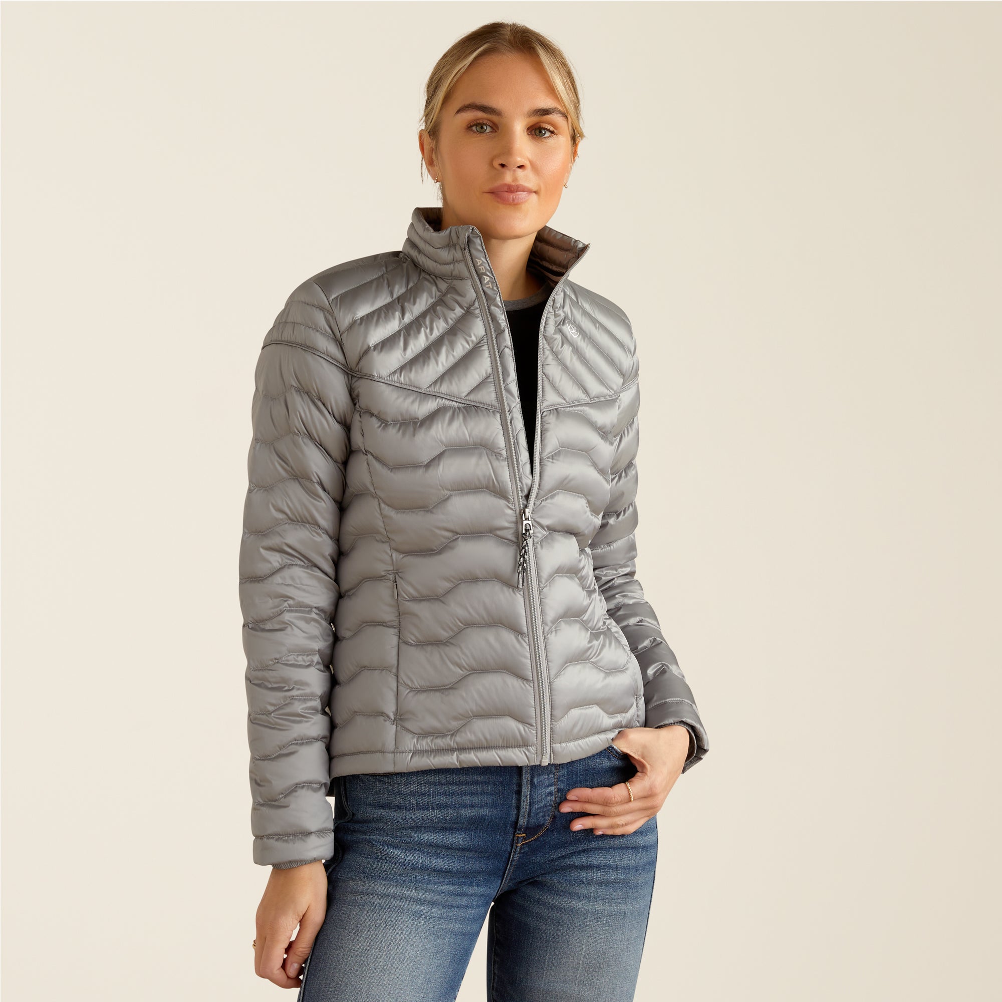 Ariat Wms Ideal Down Jacket Ultimate Grey