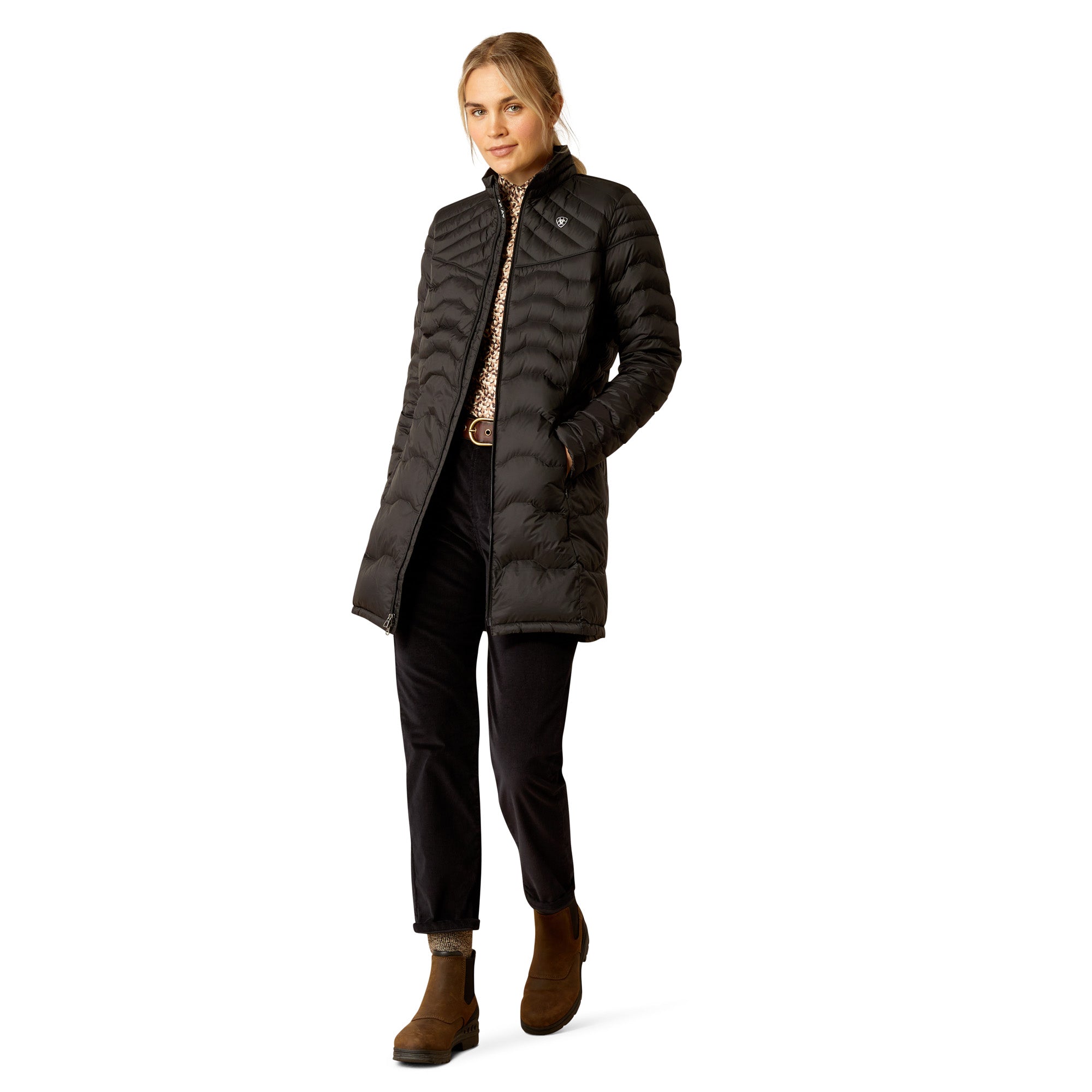 Ariat Wms Ideal Down Coat Black