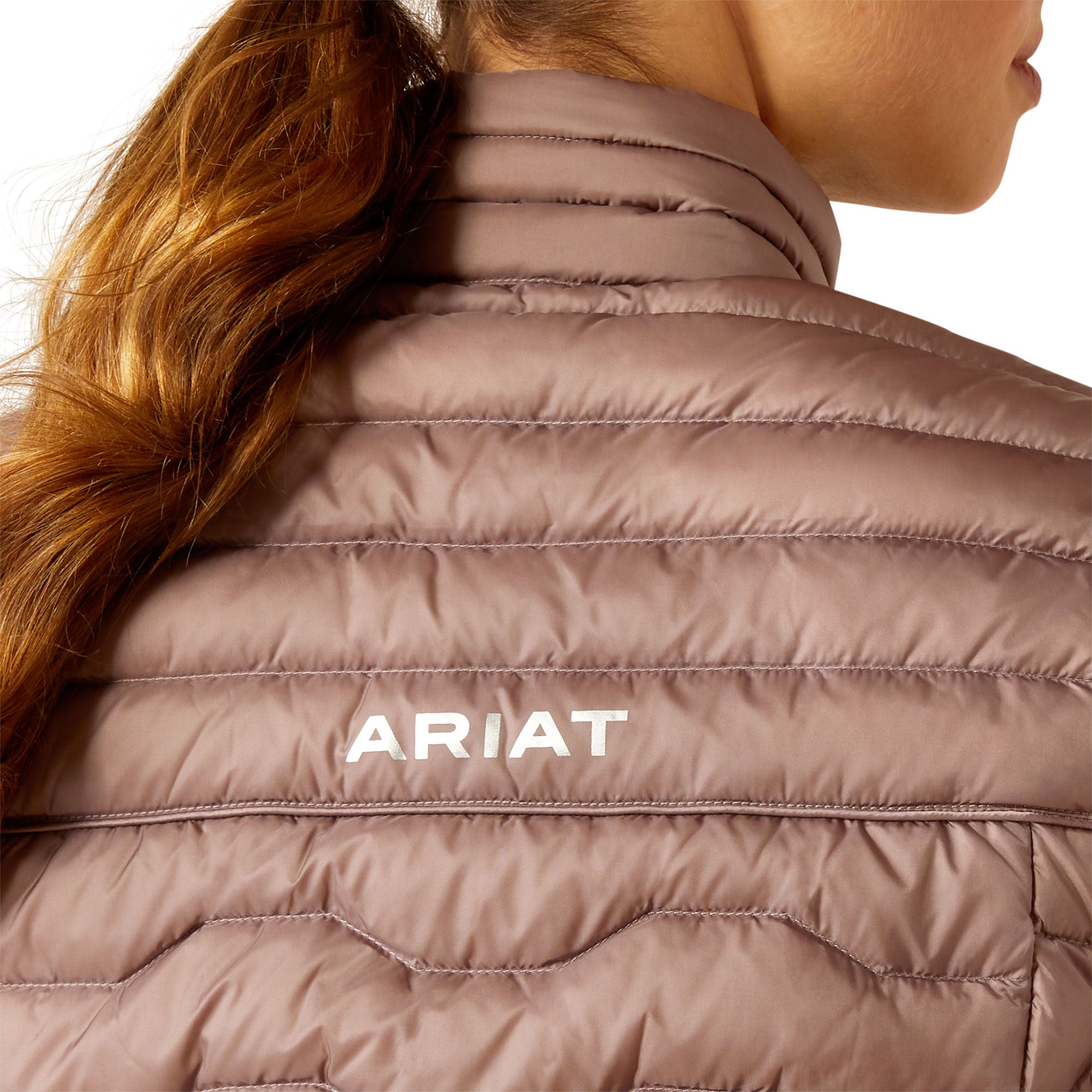 Ariat Wms Ideal Down Gilet Purple Dove