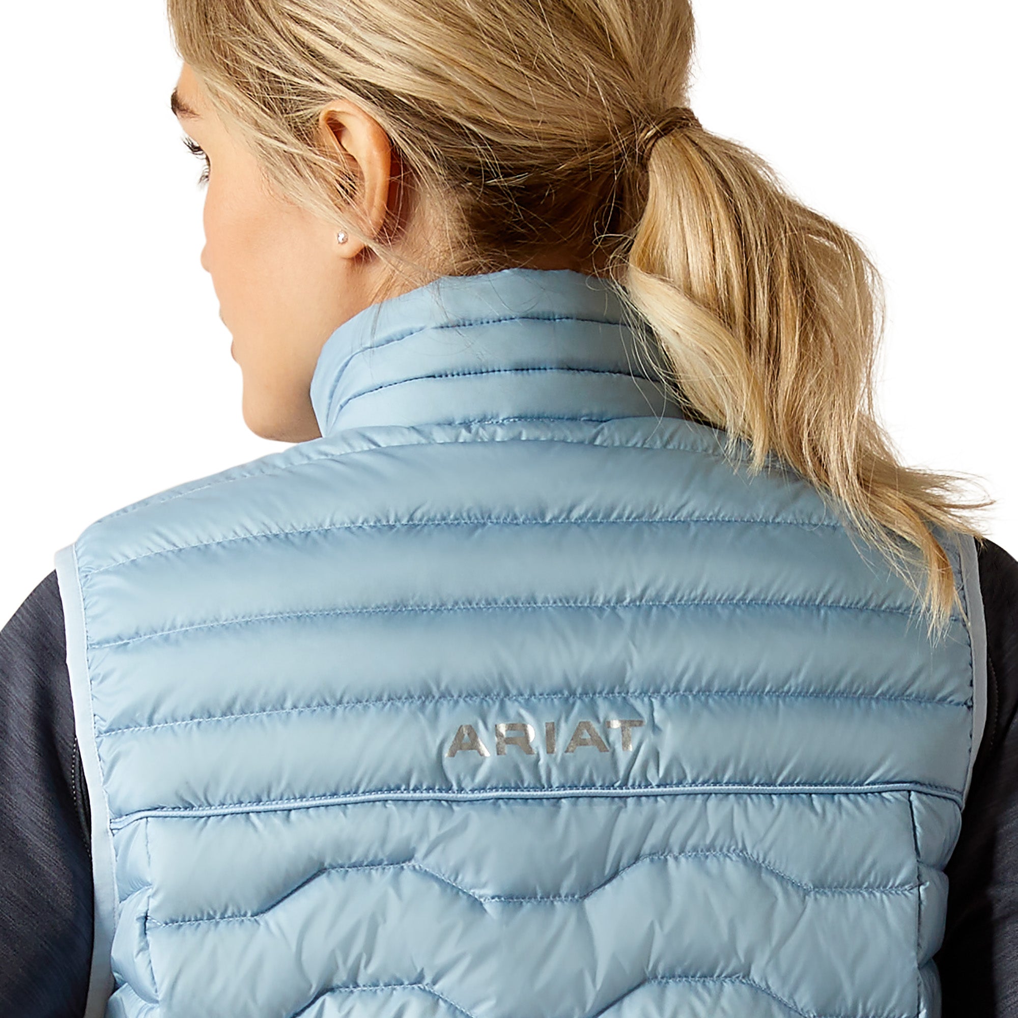 Ariat Wms Ideal Down Gilet Cerulean