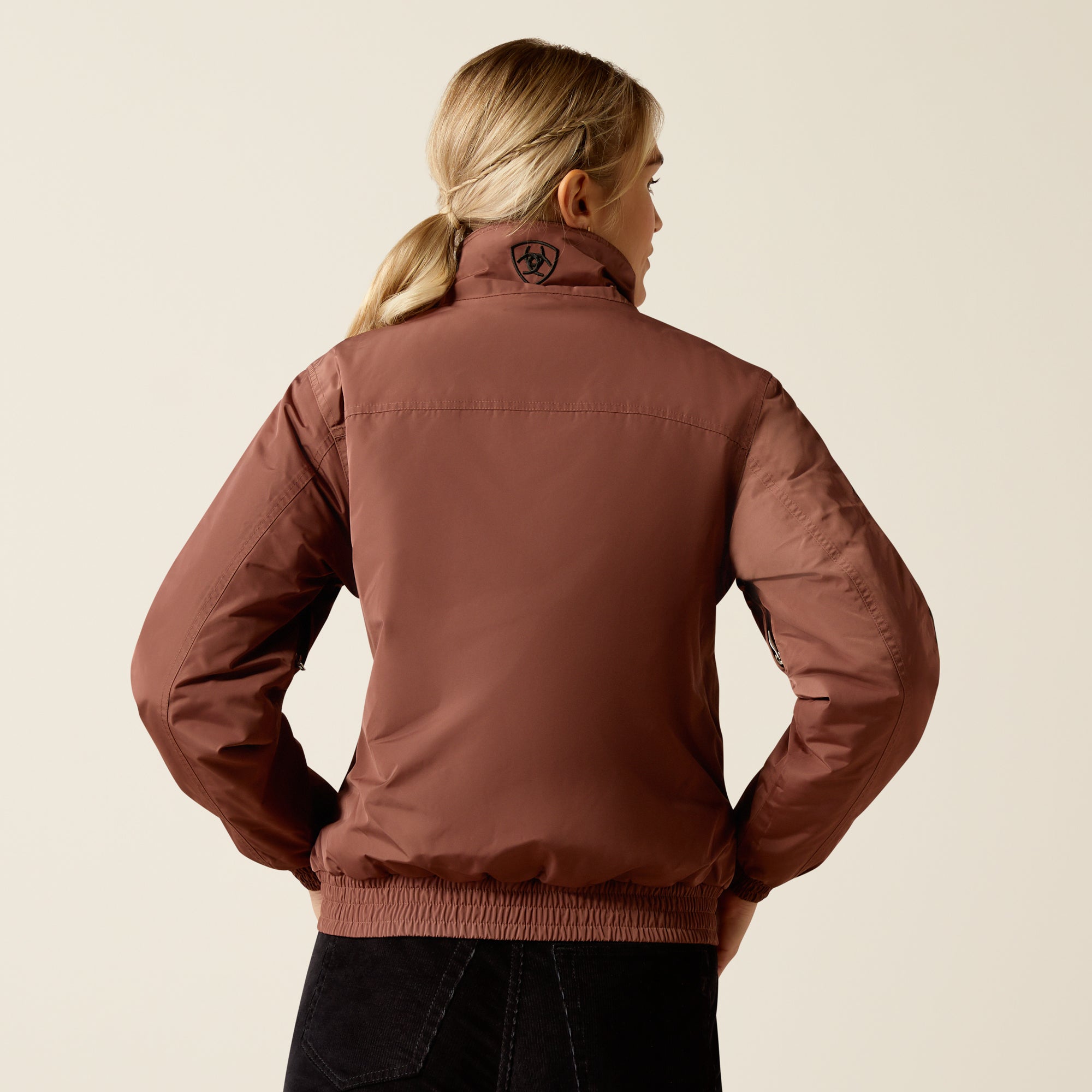 Ariat Wms Stable Insulated Jacket Marron