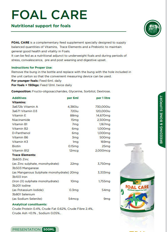 Foal Care 500ml