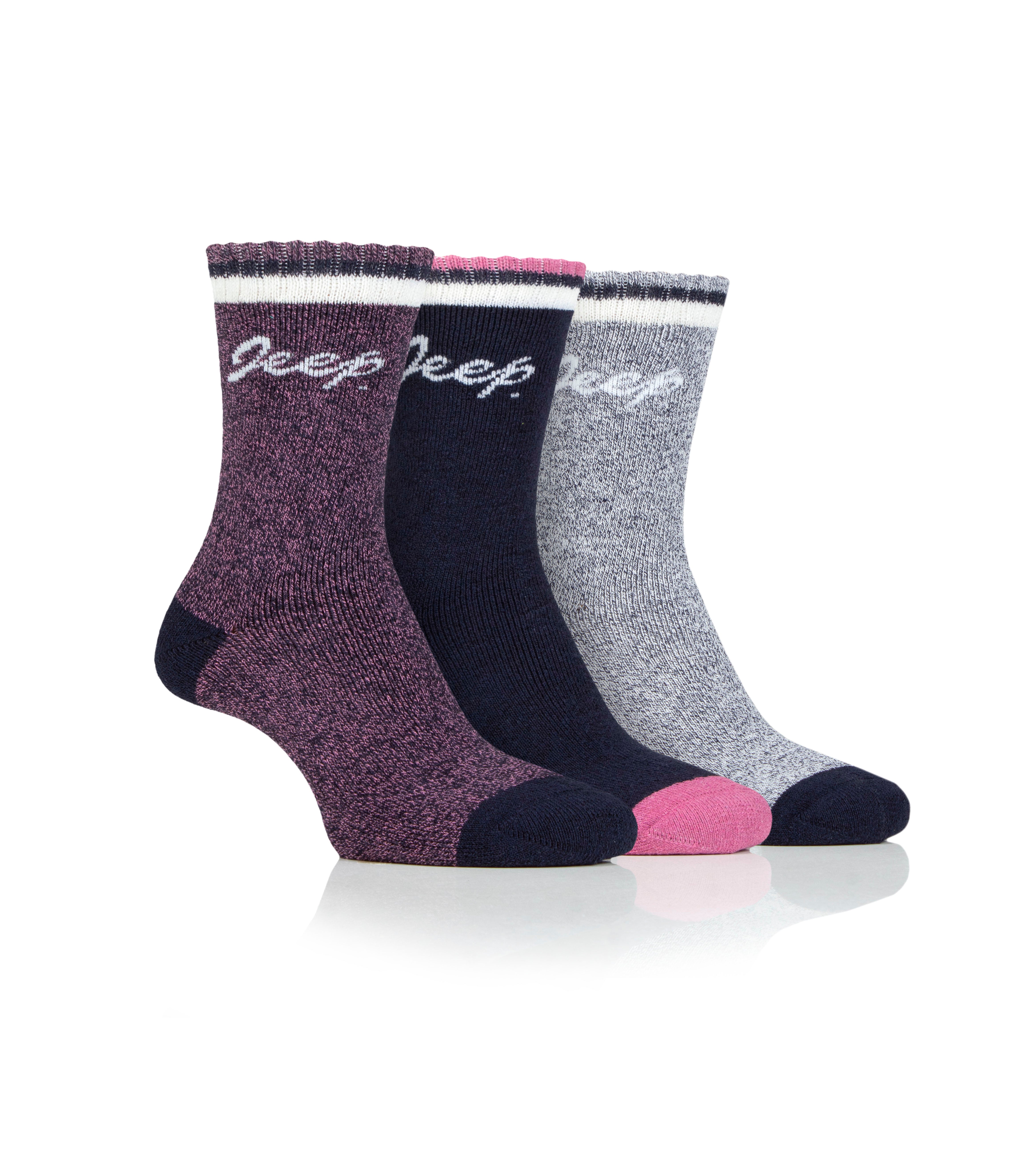 PA Ladies Jeep Socks 3pack