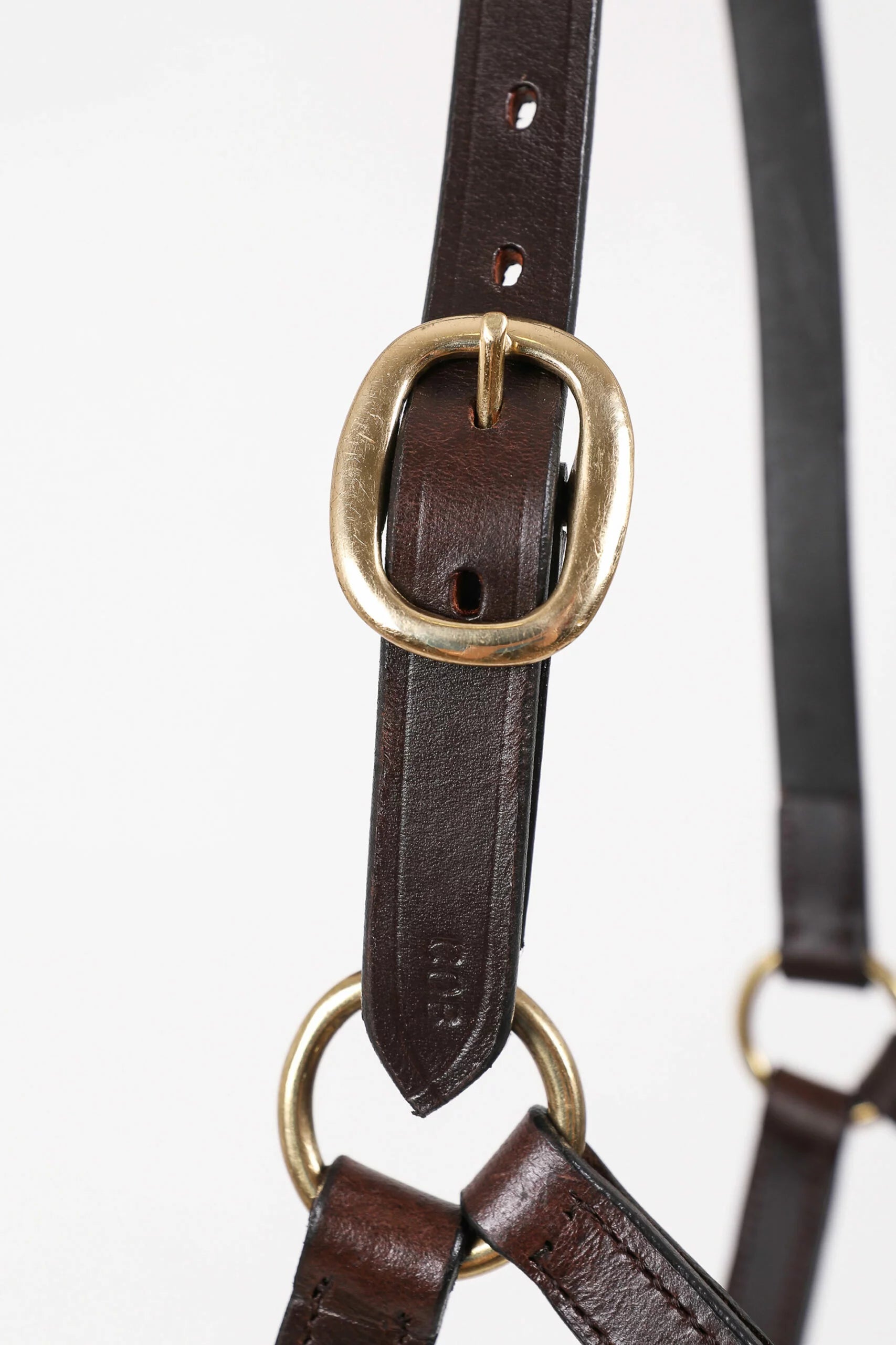 Brz/Up Classic Leather Halter