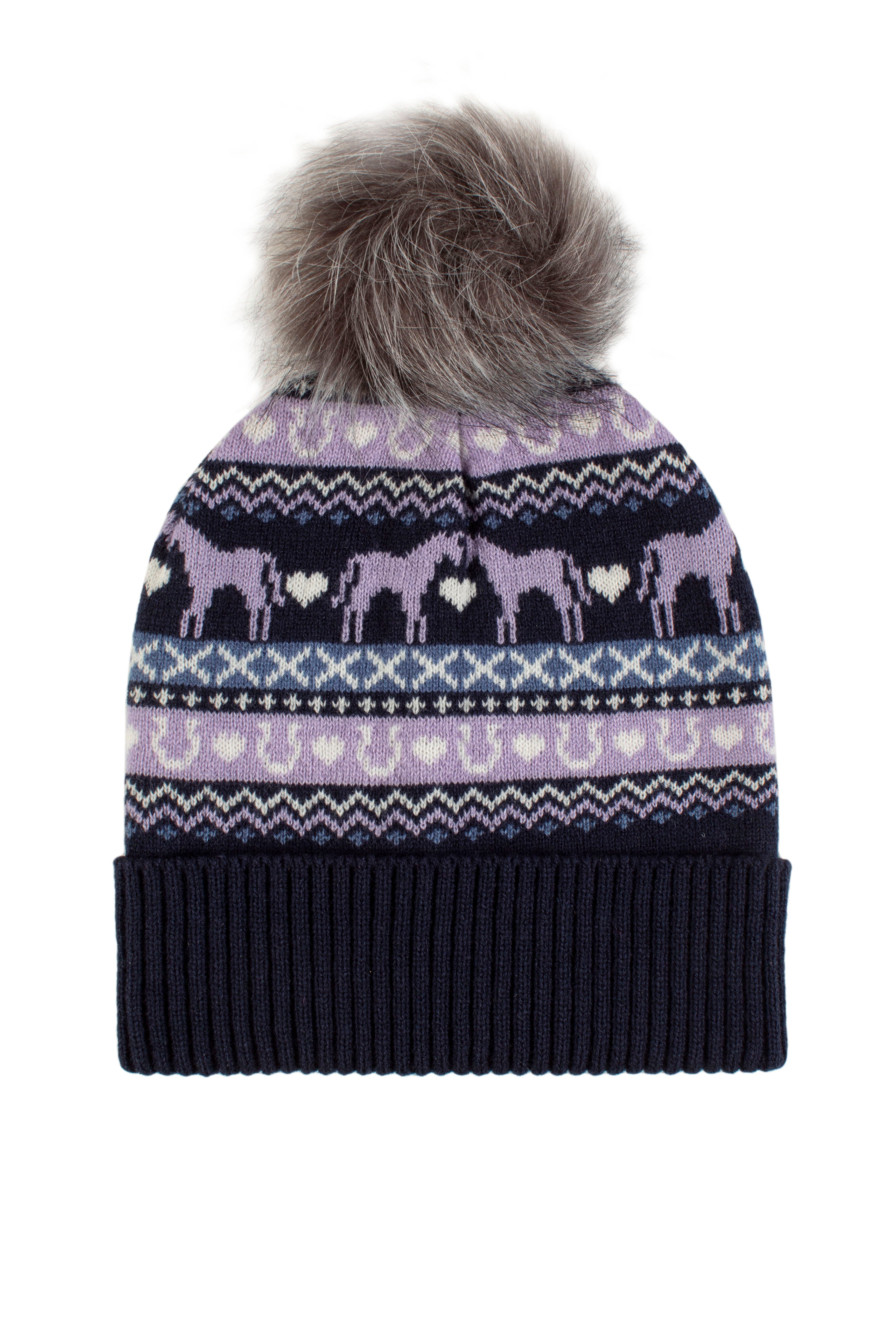 PA Fika Junior Fairisle Pom Hat