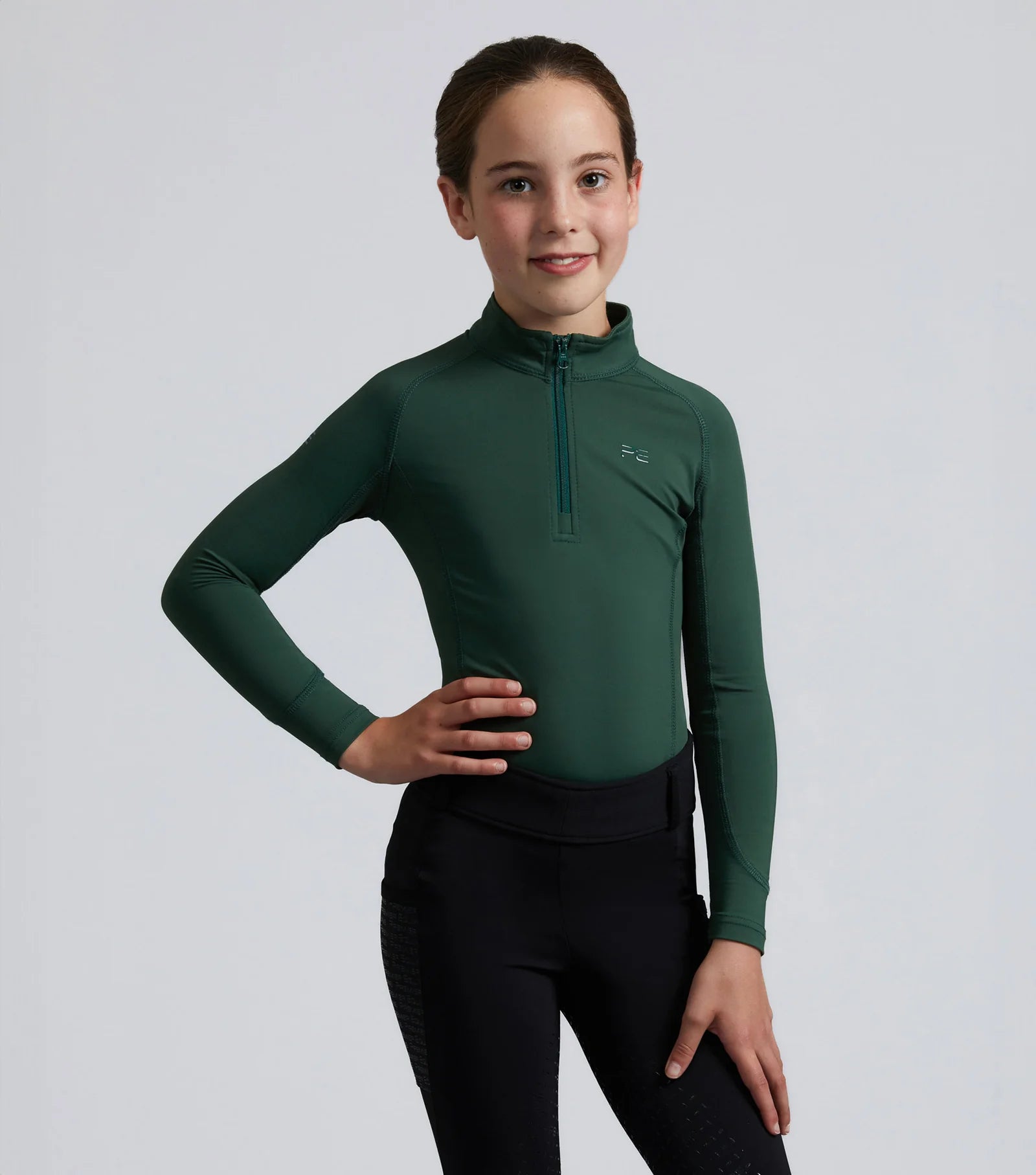 PE Junior Ombretta Technical Riding Top