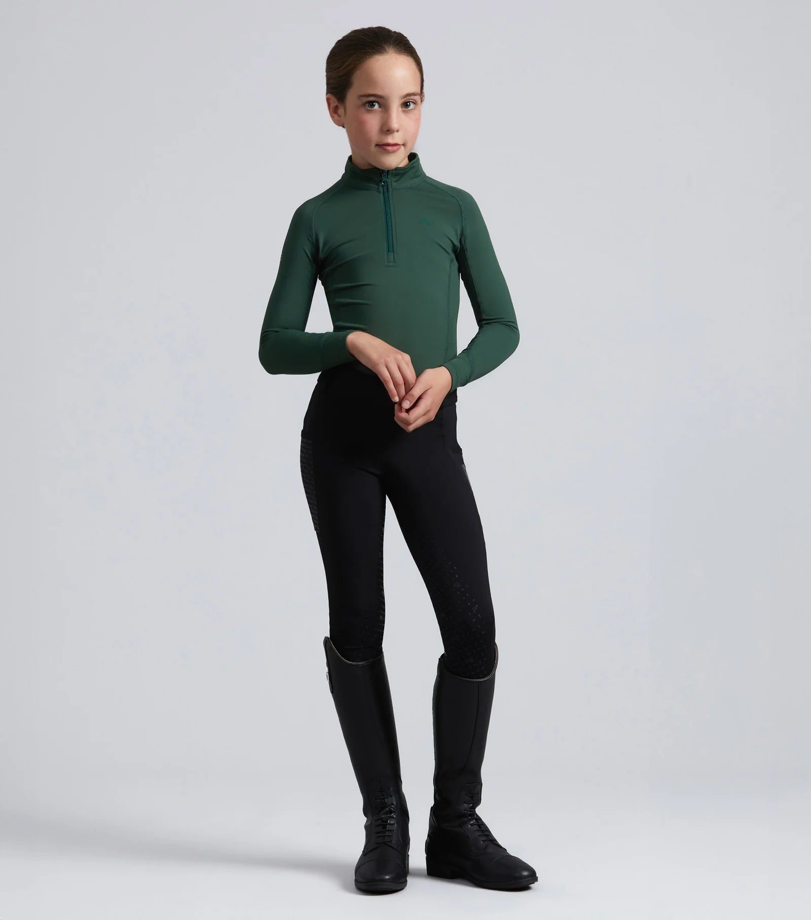 PE Junior Ombretta Technical Riding Top