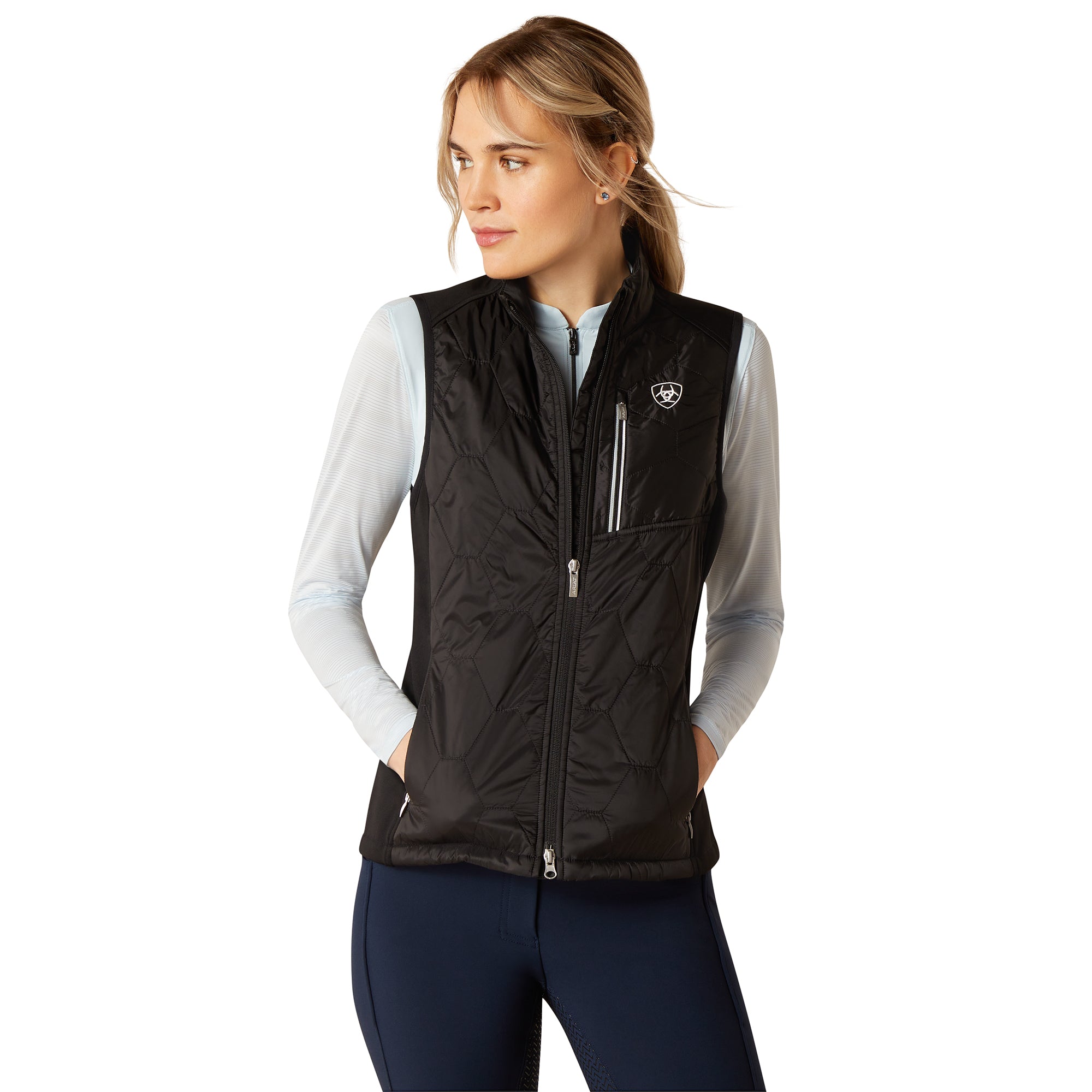 Ariat Wms Fusion Ins Gilet Black