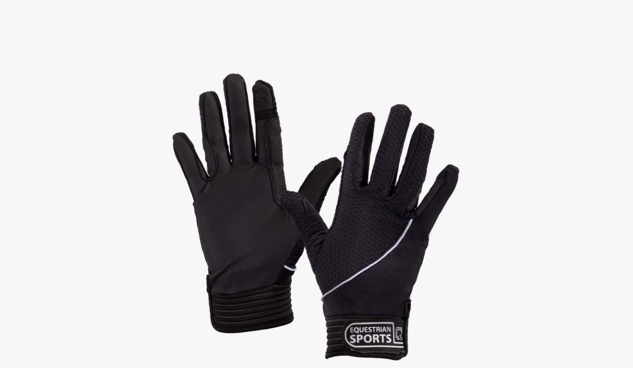 QHP Glove Air Flow Black
