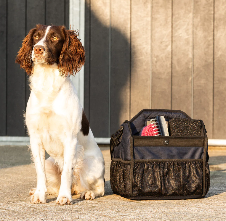 QHP Grooming Bag Mesh Navy