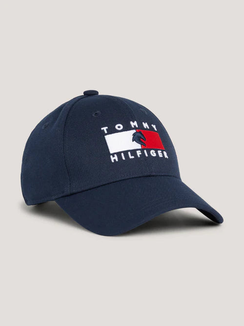 TH Montreal Water Repellent Flag Logo Cap Desert Sky