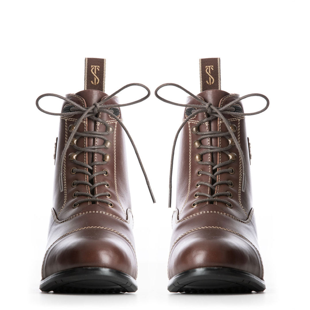 Tredstep Donatello Lace Paddock Boots Brown