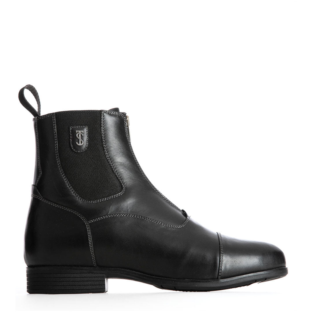 Tredstep Donatello Front Zip Paddock Boots Black