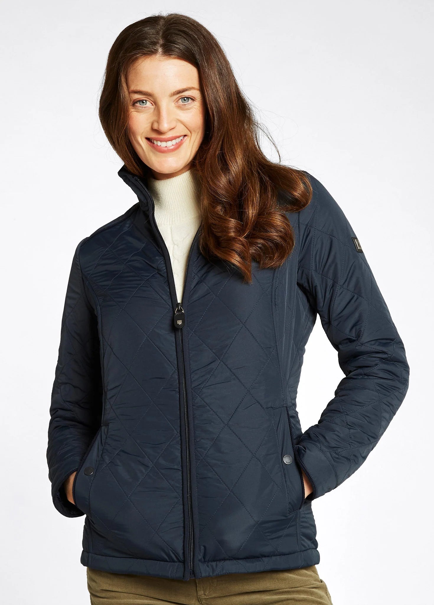 Dubarry Wmn Glenfarne Quilted Jacket Navy