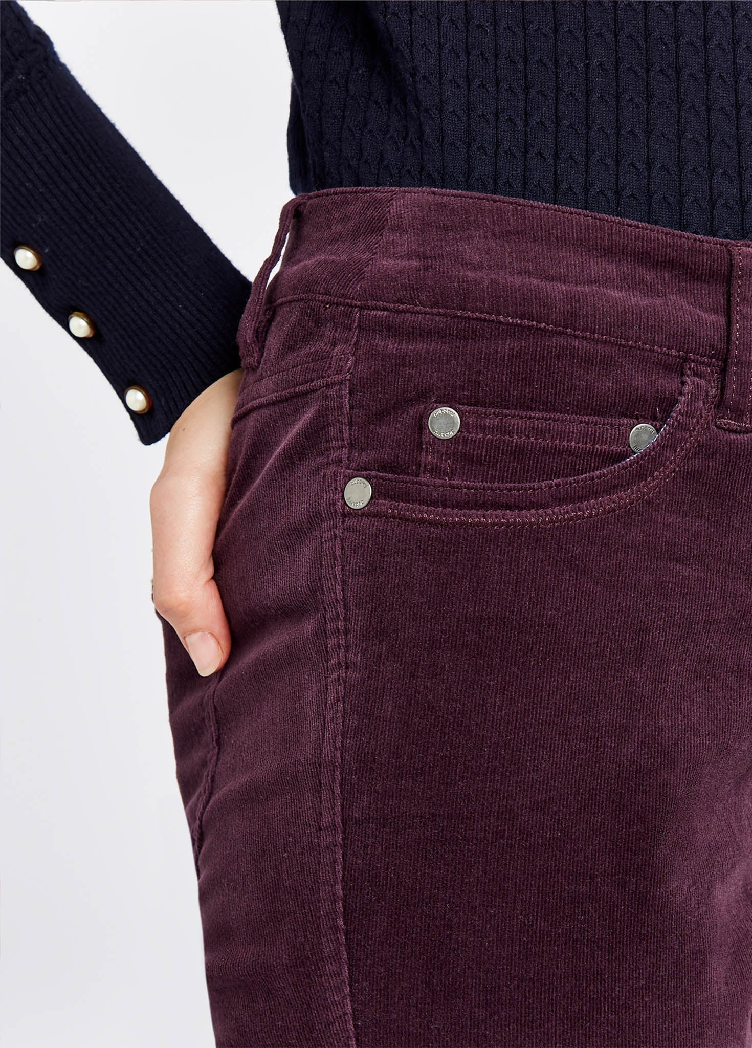 Dubarry Wmn Honeysuckle Jeans Plum