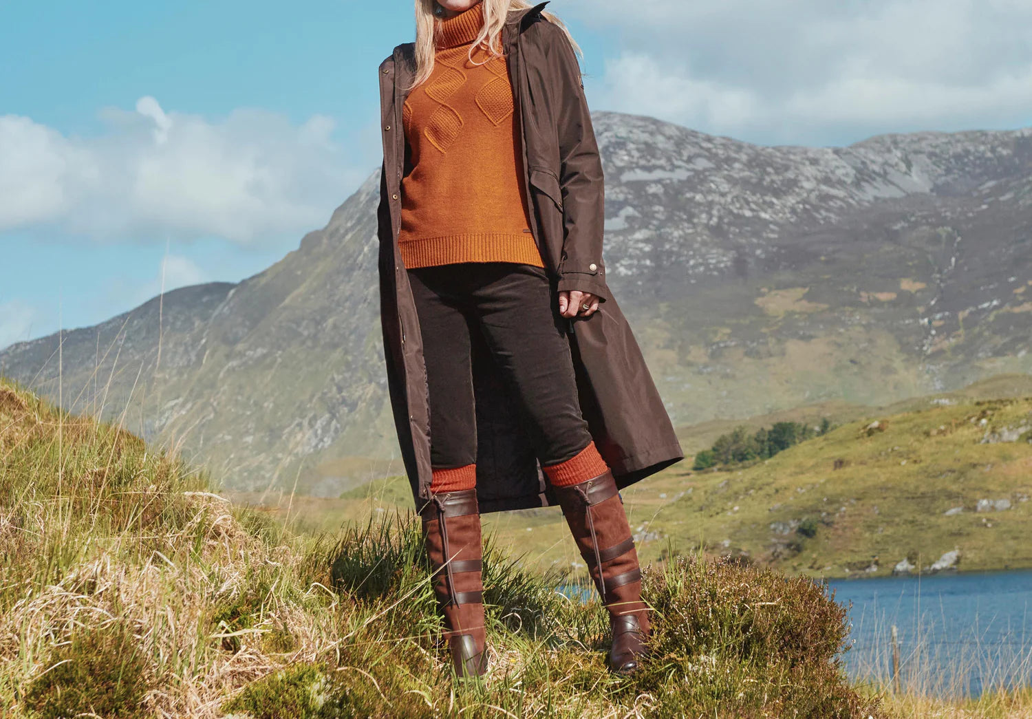 Dubarry Wmn Alderford Waterproof Coat Mahogany