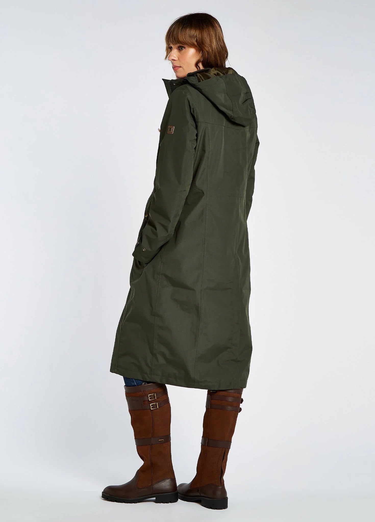 Dubarry Wmn Alderford Waterproof Coat Pesto