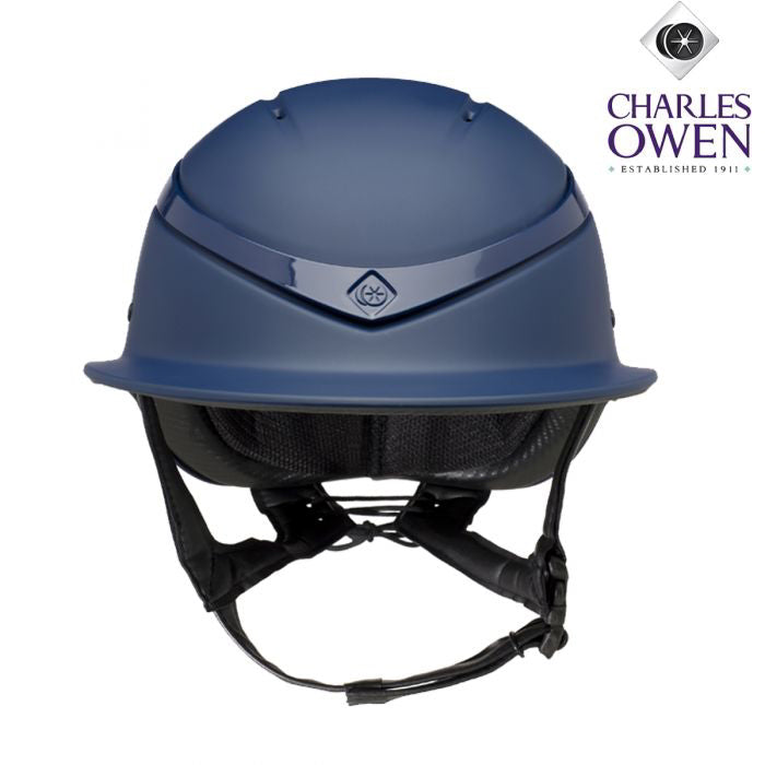 CO Luna Wide Peak Navy Gloss Med 56 58 TRI Equestrian