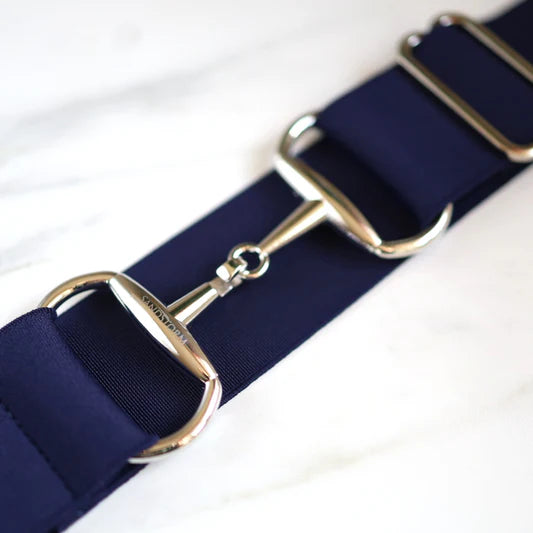 SE Wmn Silver Snaffle Belt