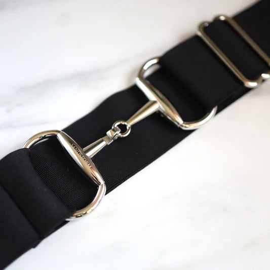 SE Wmn Silver Snaffle Belt