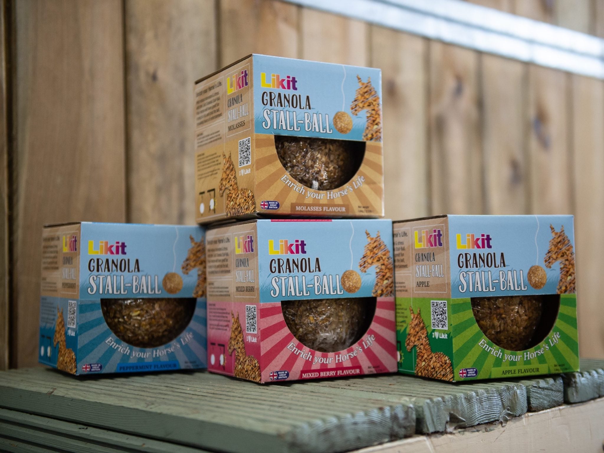 Likit Granola Stall Ball Apple 1.6kg