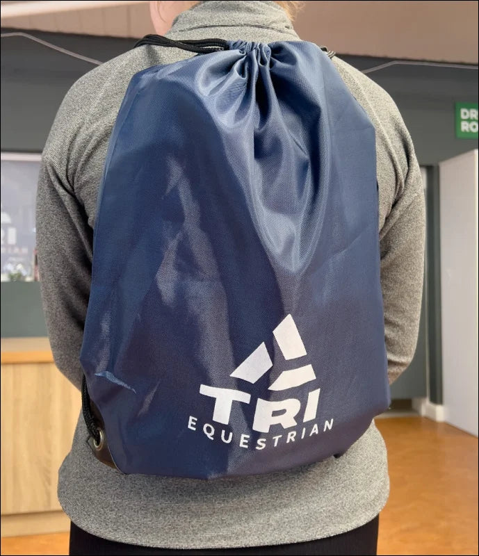 TRI Equestrian Logo Kit Bag Navy