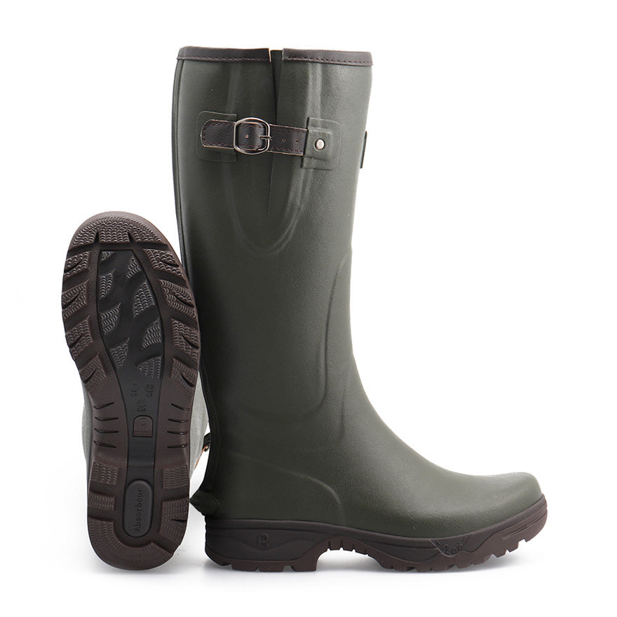 Rouchette Wmn Veneur Neo Wellies Khaki