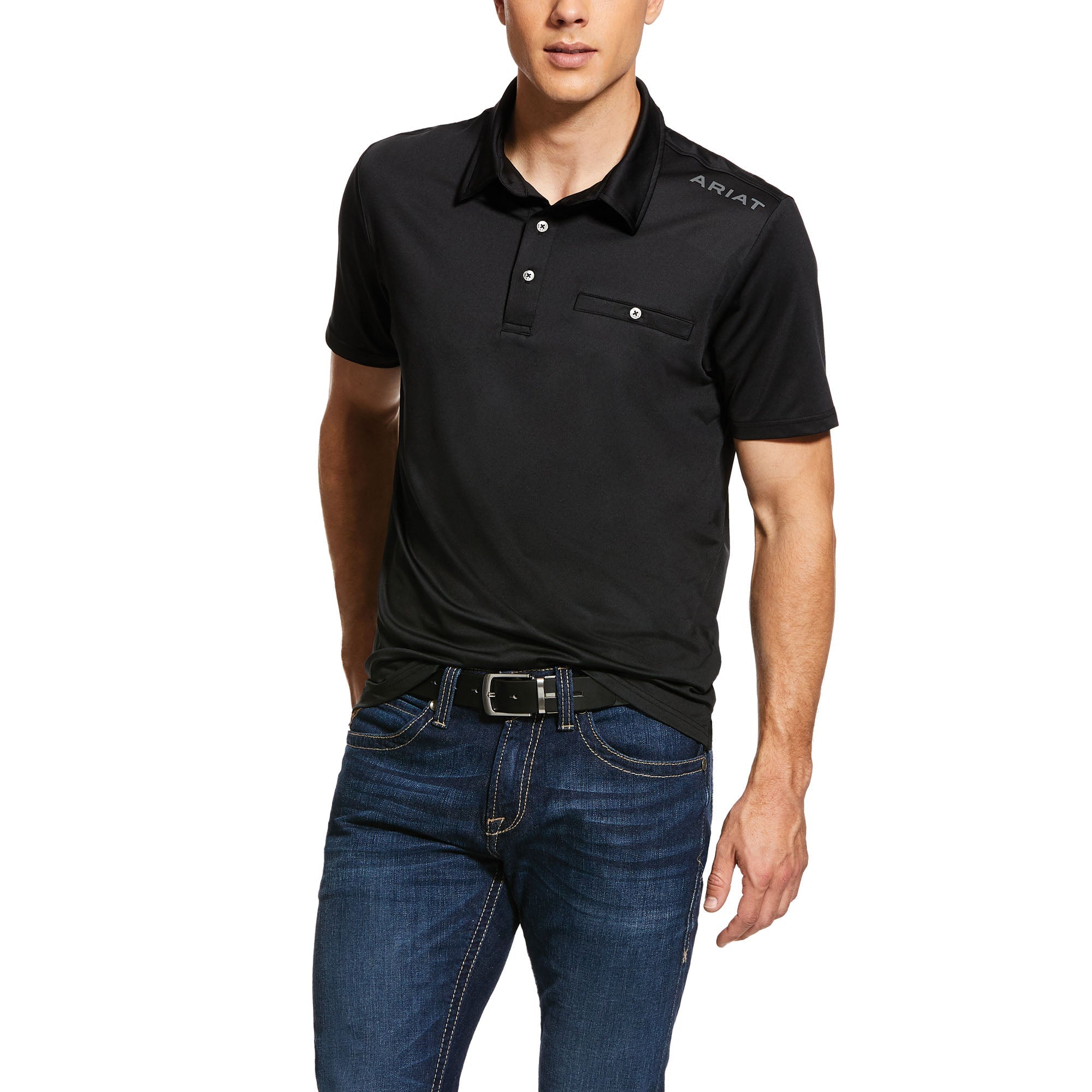 Ariat Tek Short-Sleeve Polo for Men