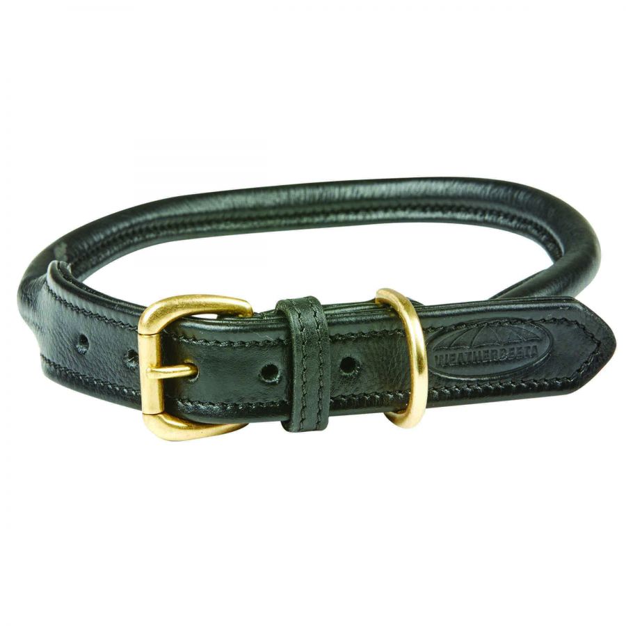 Weatherbeeta Rolled Leather D collar