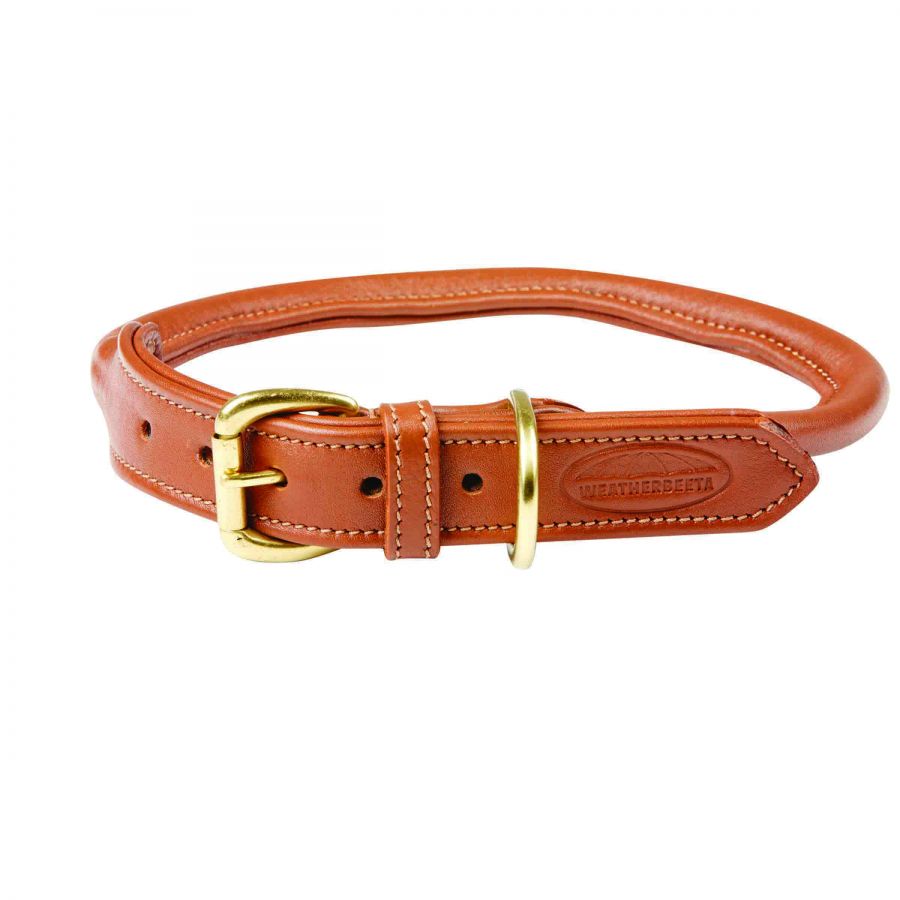 Weatherbeeta Rolled Leather D collar